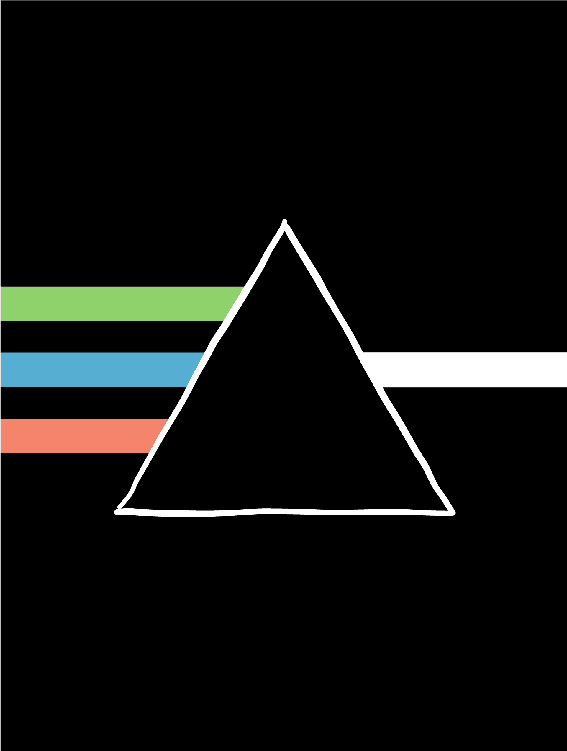 A visual metaphor for service design: Separate colored bands representing Desirability, Feasibility, and Viability enter a prism and combine to form a single white beam, illustrating how these factors work together to bring a service to life.