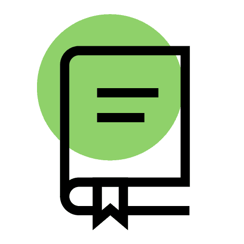OXD Icon showing a stylized educational book
