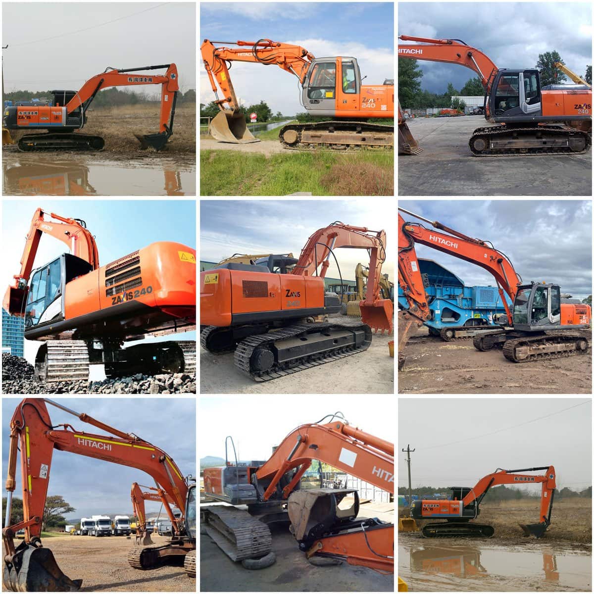 Hitachi ZX240 EXCAVATOR