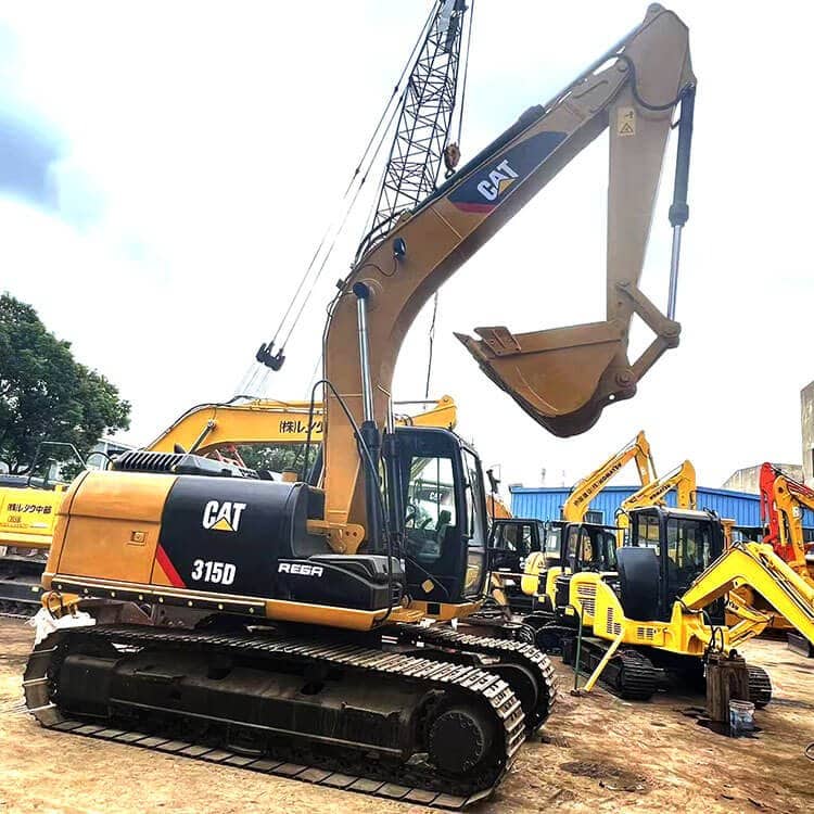 Used CAT 315 Excavator For Sale 315D 2018 Caterpillar 315FL 2nd Hand Diggers - Image 4