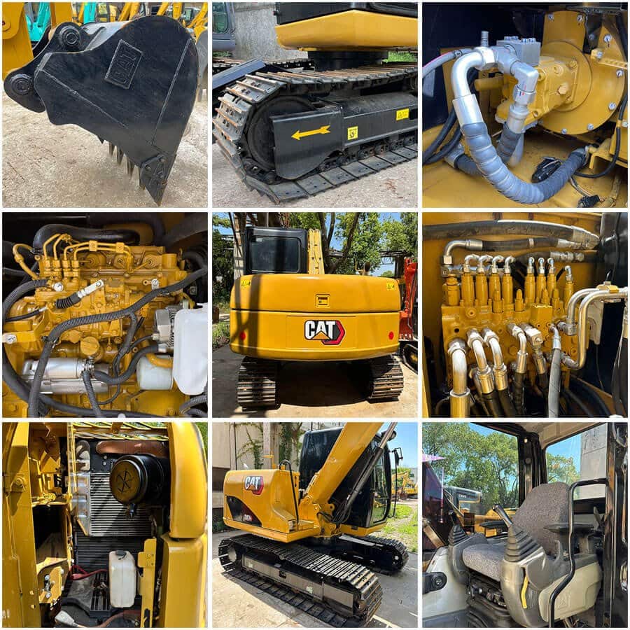 Used CAT 307 Excavator For Sale 2nd Hand Mini Excavator Price