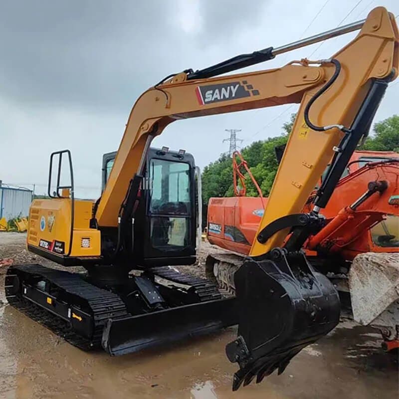 used Sany SY75C excavator for sale