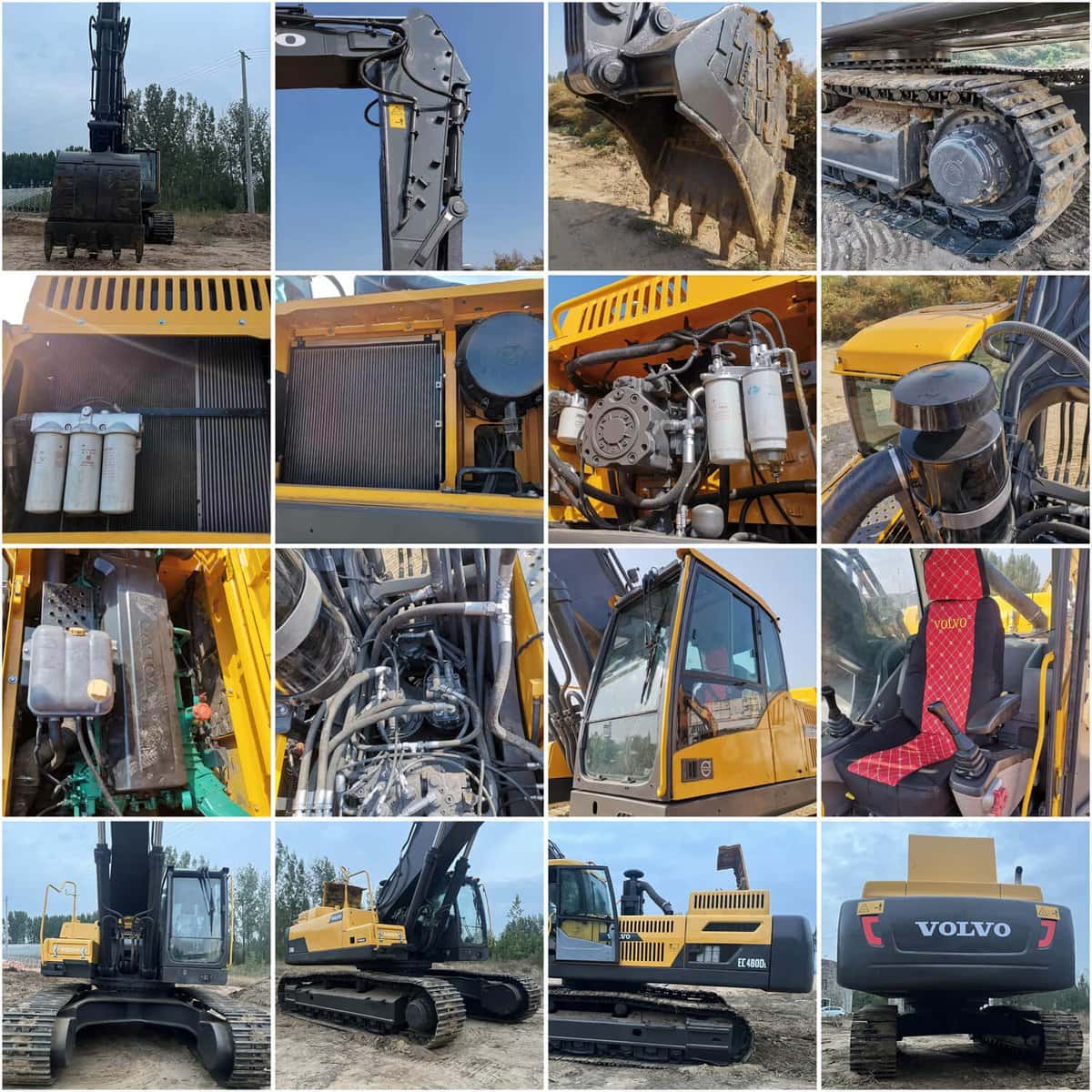 used volvo 480 excavator price