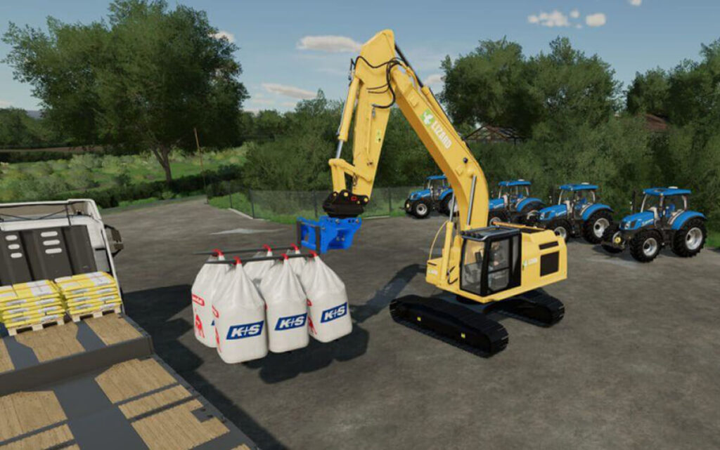 excavator fork