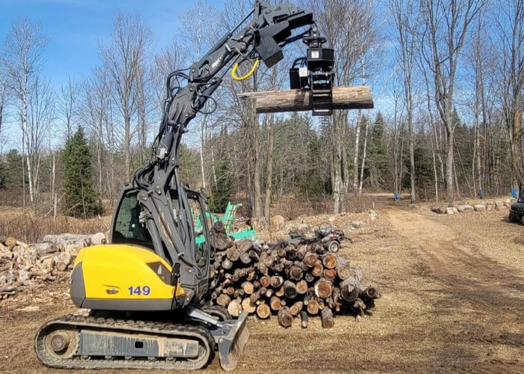 excavator grapple 4