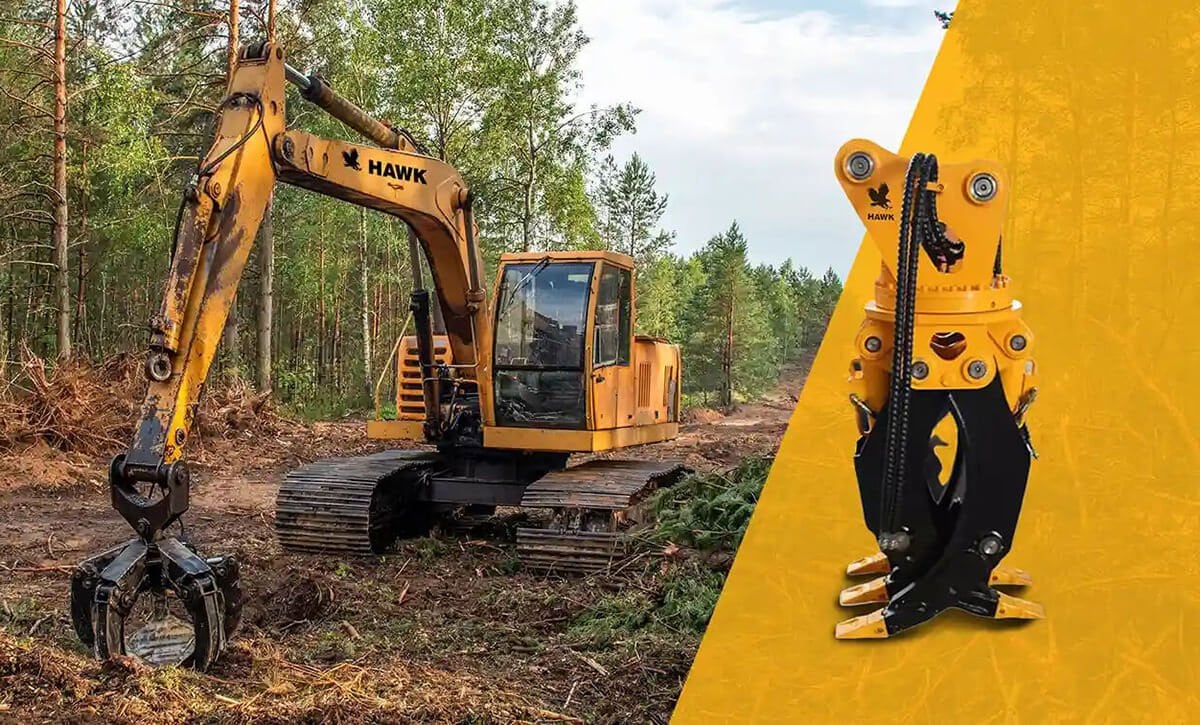 Excavator Grapple