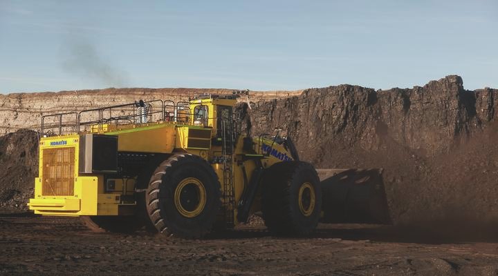 komatsu used loader brand