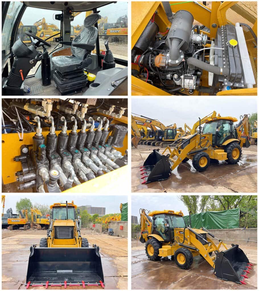 used cat 420f backhoe