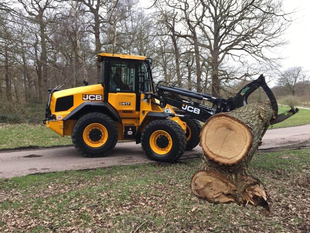 wheel loader hydraulic grab 2