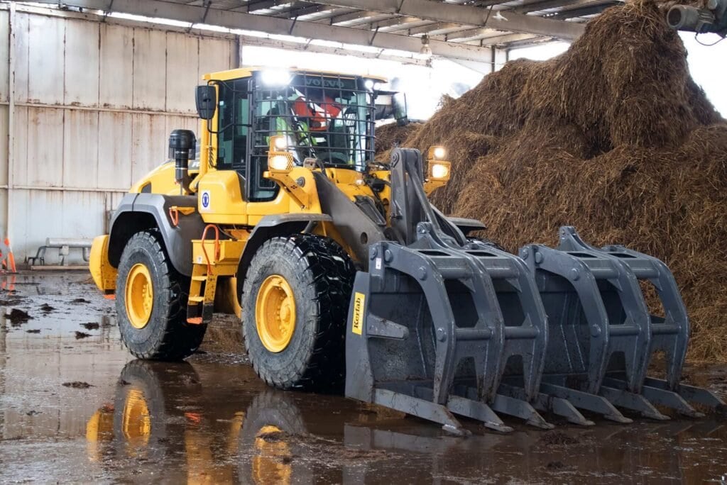 wheel loader hydraulic grab 3