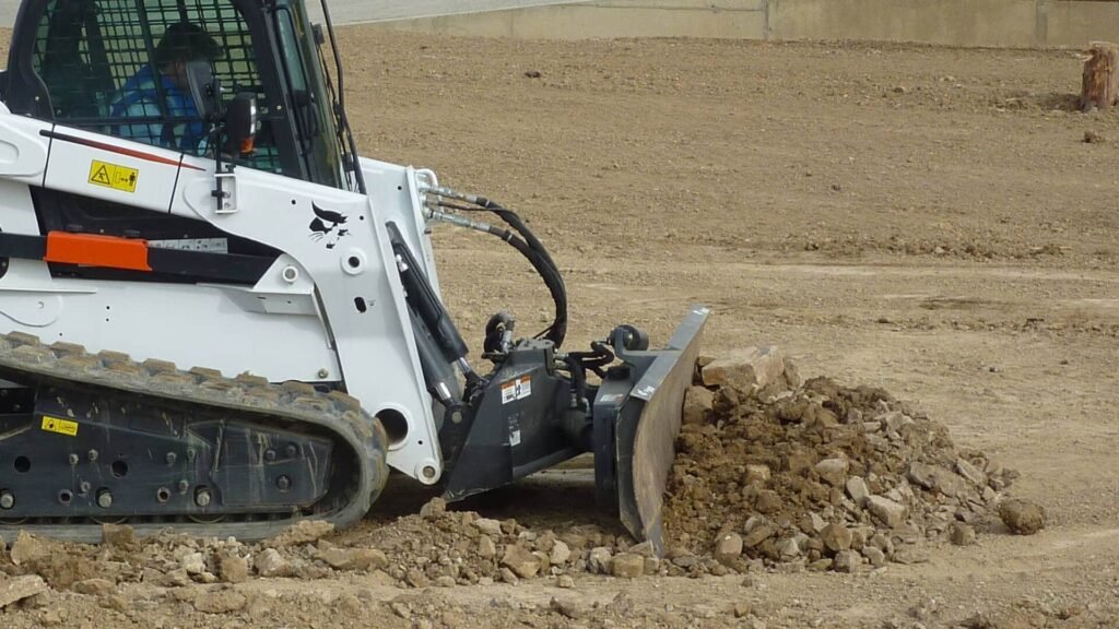 wheel loader leveling blade 5