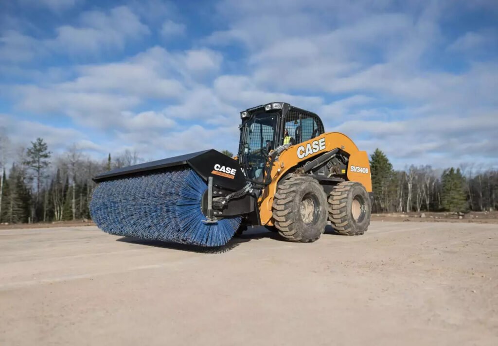 wheel loader sweeper 3