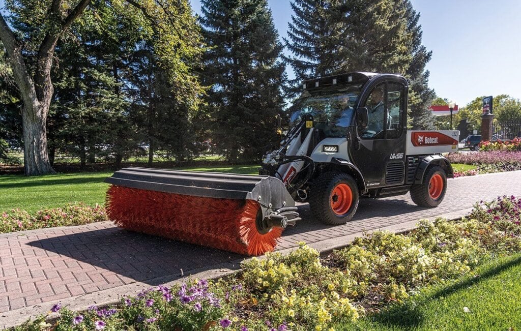wheel loader sweeper 9