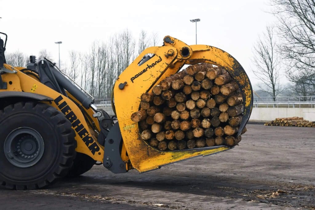 wheel loader hydraulic grab 10