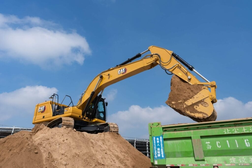 cat mini excavator sizes, Size of a CAT Excavator, cat excavator size chart