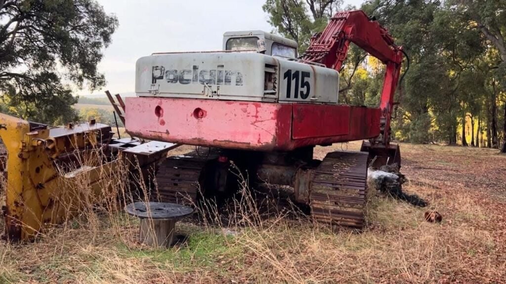 crawler excavators 115 p case poclain