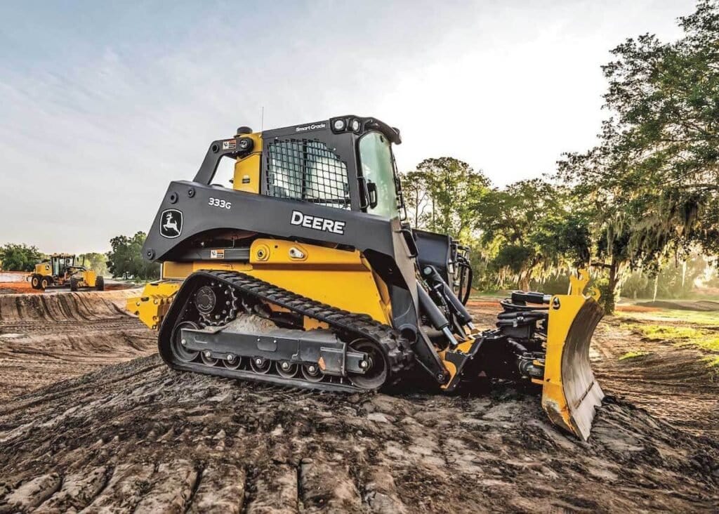 john deere 333g track loader