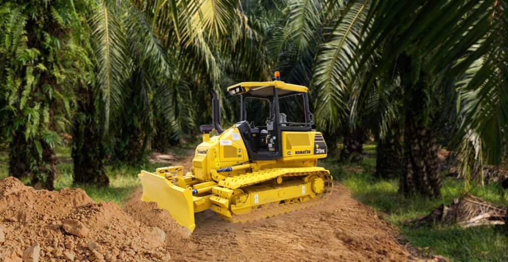 5. Banner Portrait 01 141223 KOMATSU D31PX 22 Bulldozer yang Efisien untuk Pembangunan Jalan di Area Rawa 2
