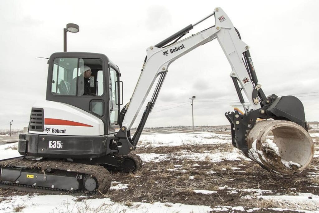 bobcat excavator size 3