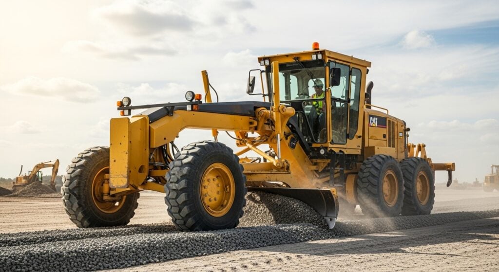 Articulated Frame Motor Grader