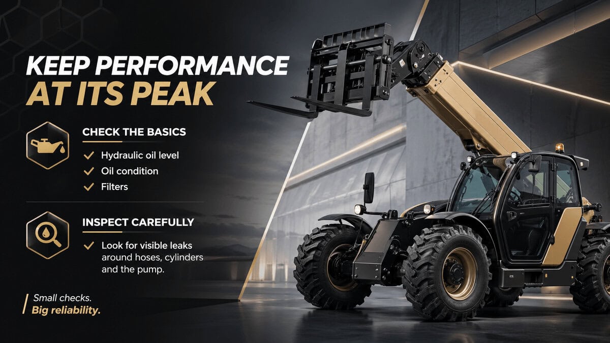 Telehandler Hydraulic Problems