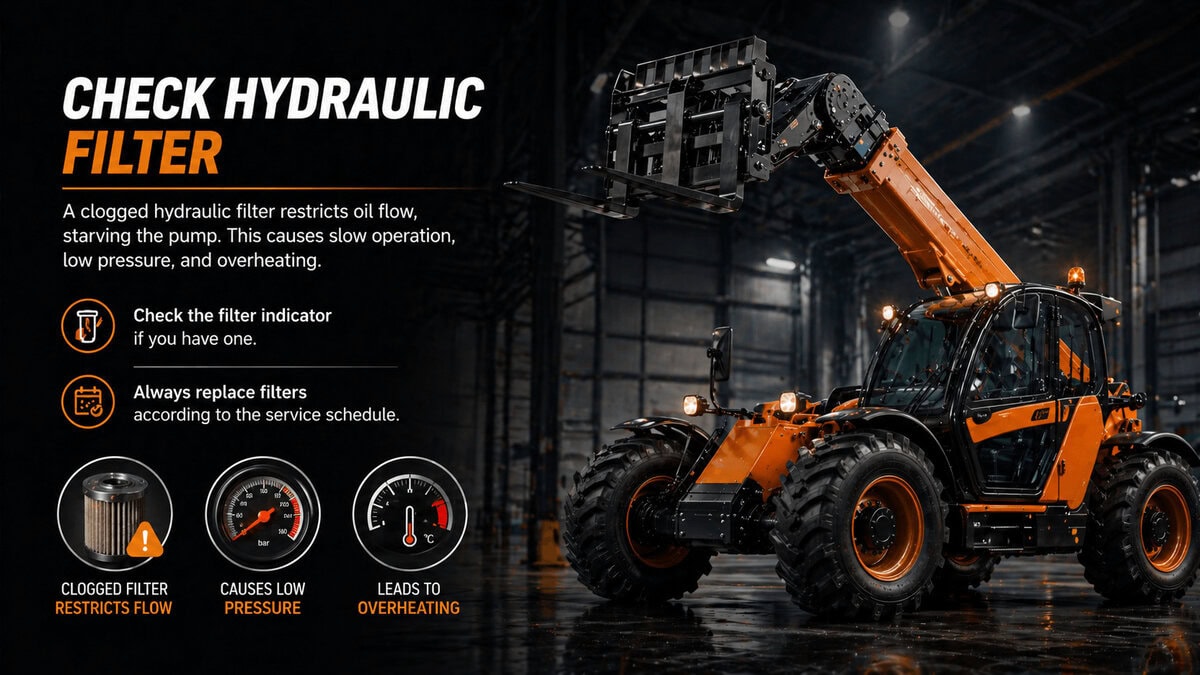 Telehandler Hydraulic Problems