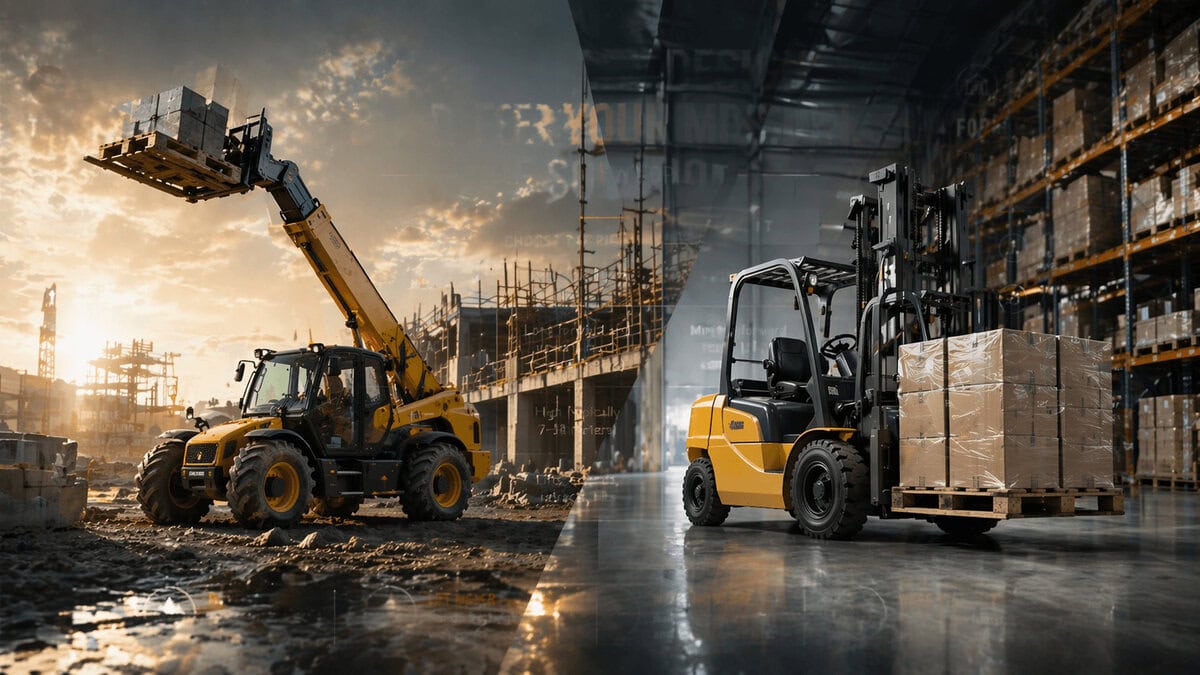 Telehandler vs Forklift