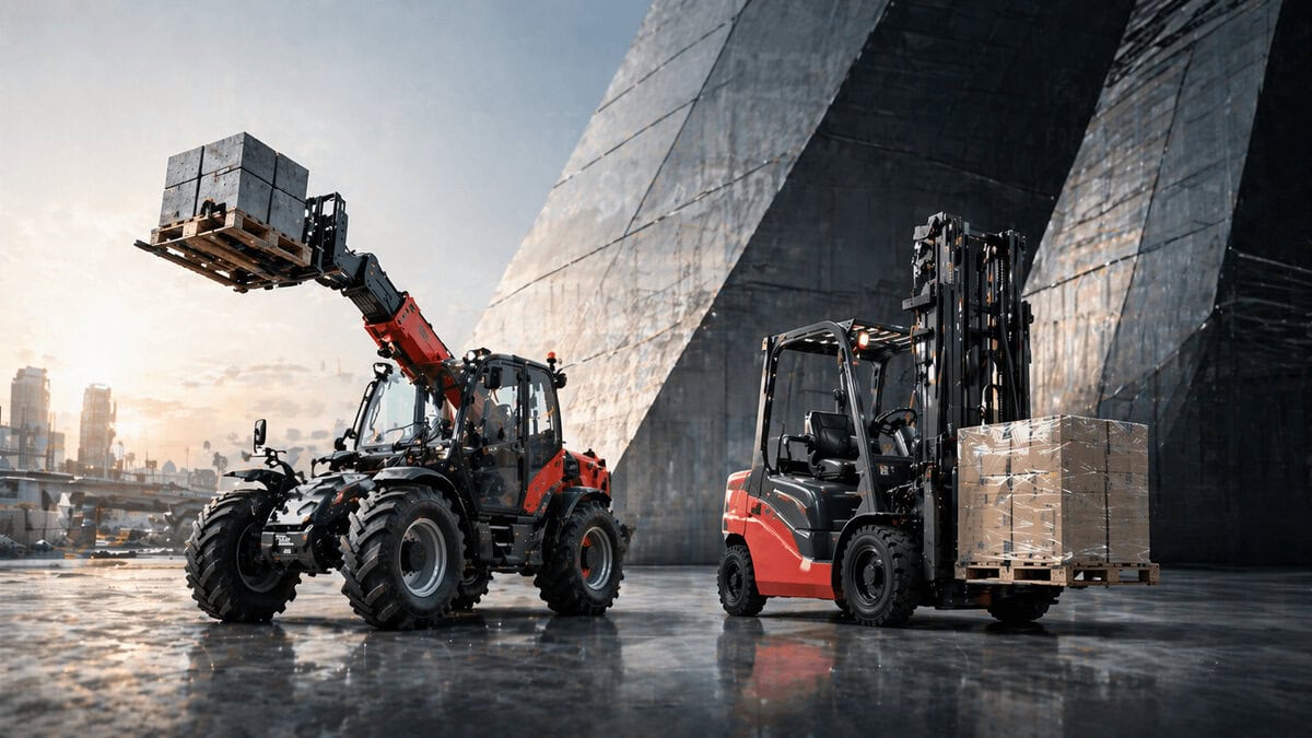 Telehandler vs Forklift
