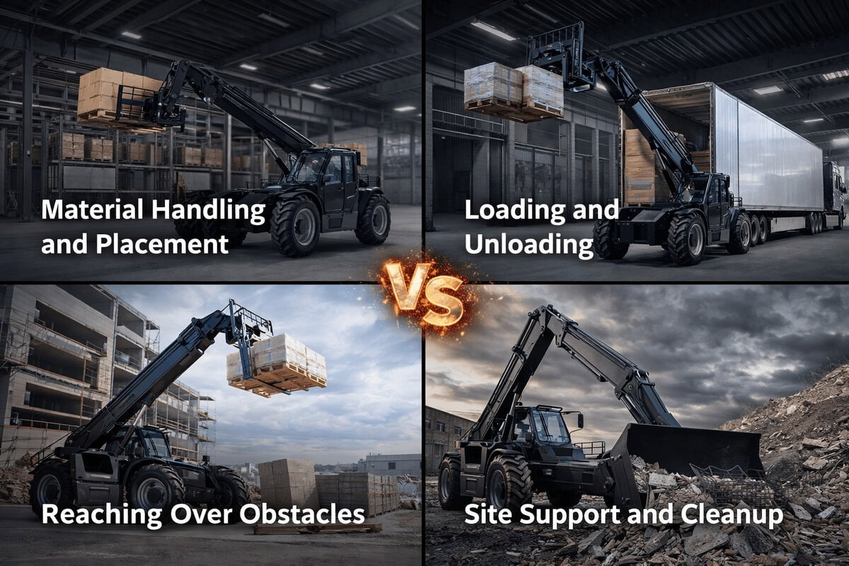 What is a telehandler