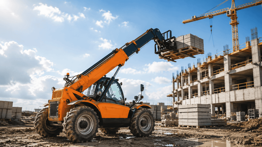 Telehandler Applications in Construction