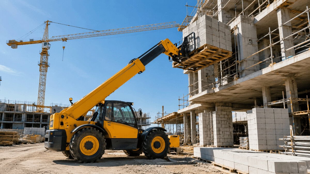 Low price telehandler