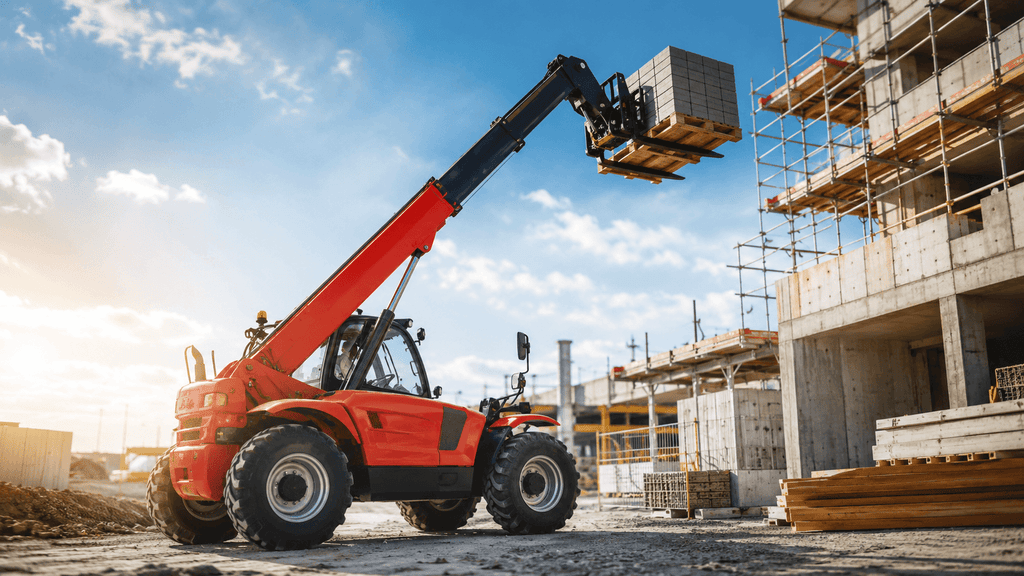 Telehandler Applications in Construction