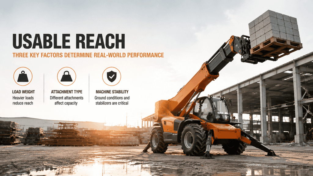 Telehandler Maximum Reach