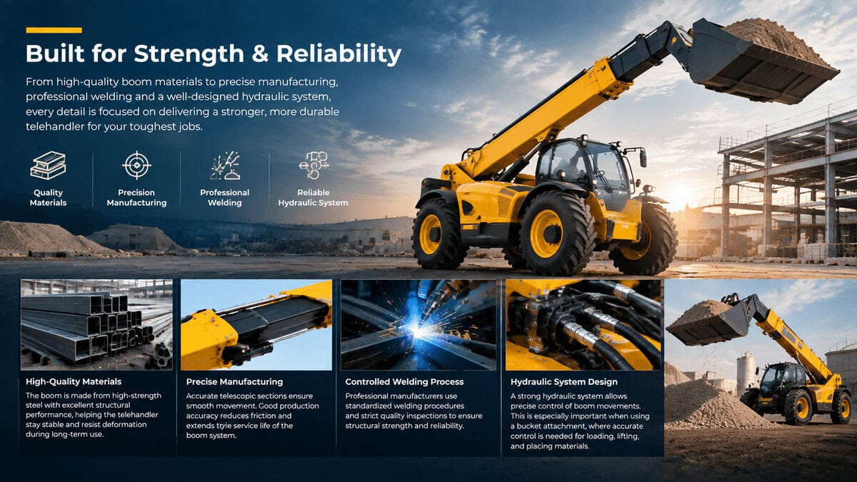 built for strength of telehandler