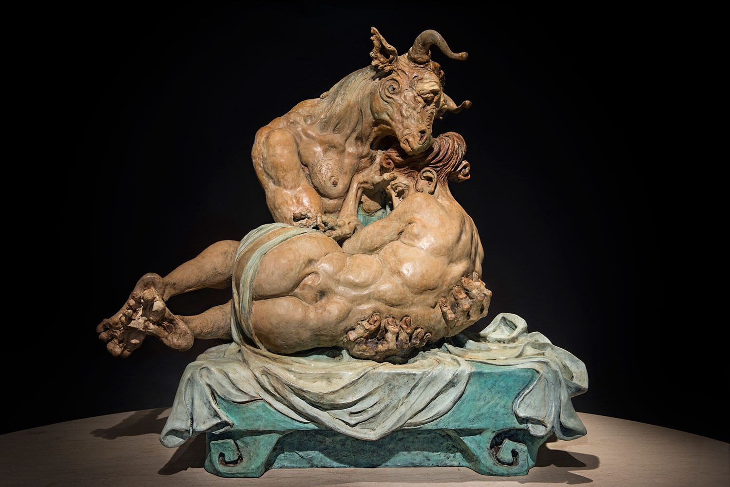 Grande minotauro e arianna, Severino Federico
