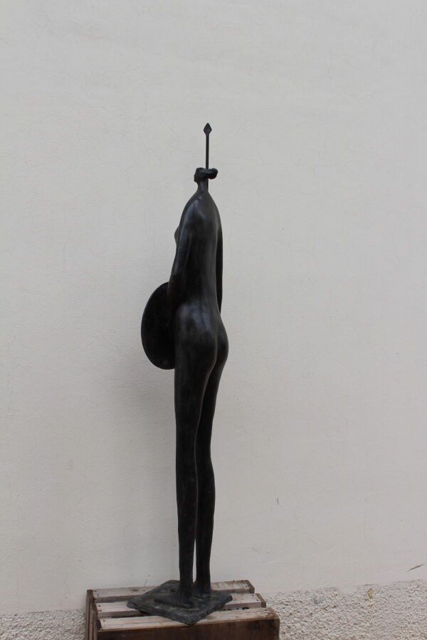 Guerriera in bronzo, Staccioli Paolo