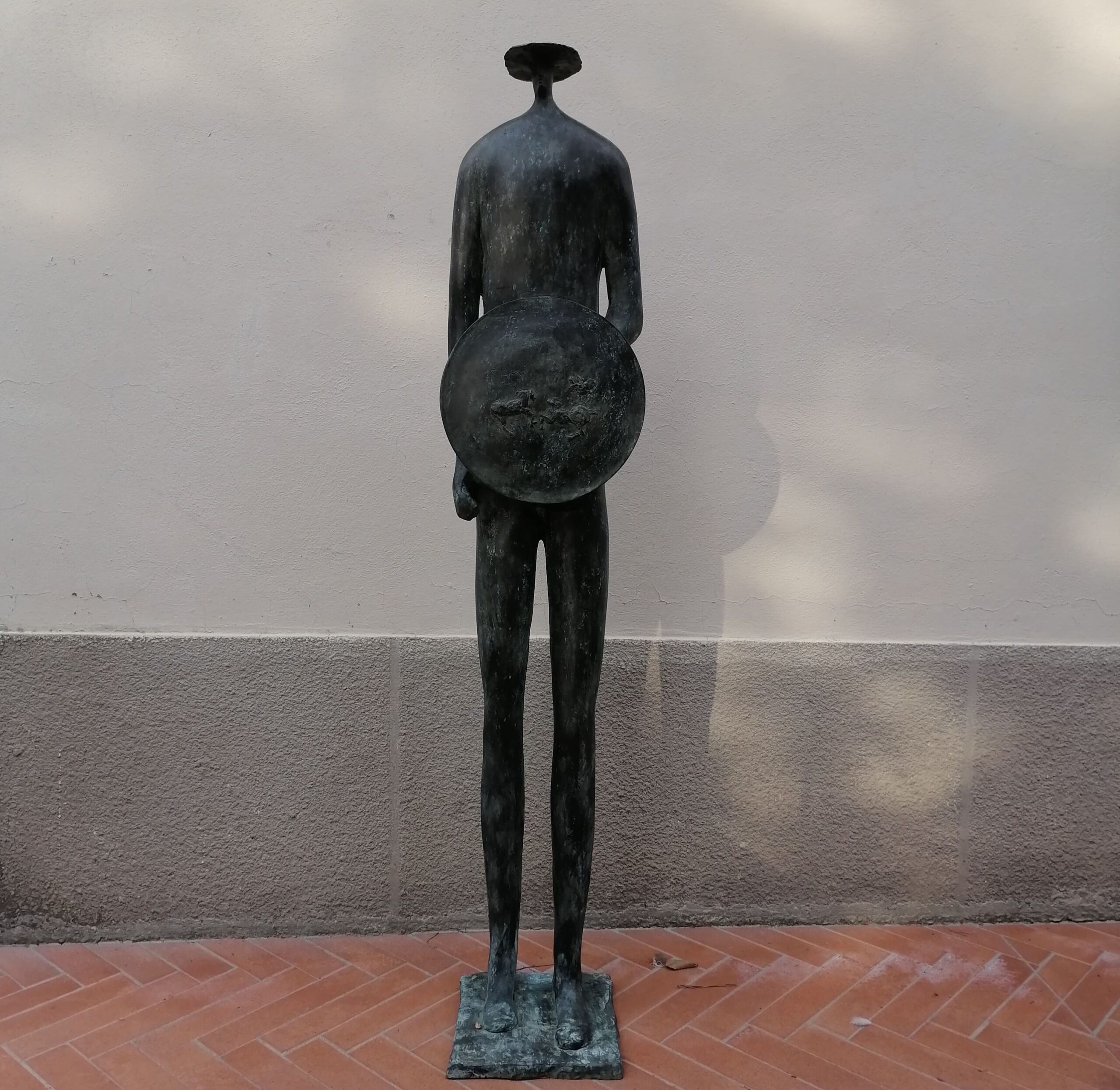 Guerriero in bronzo, Staccioli Paolo