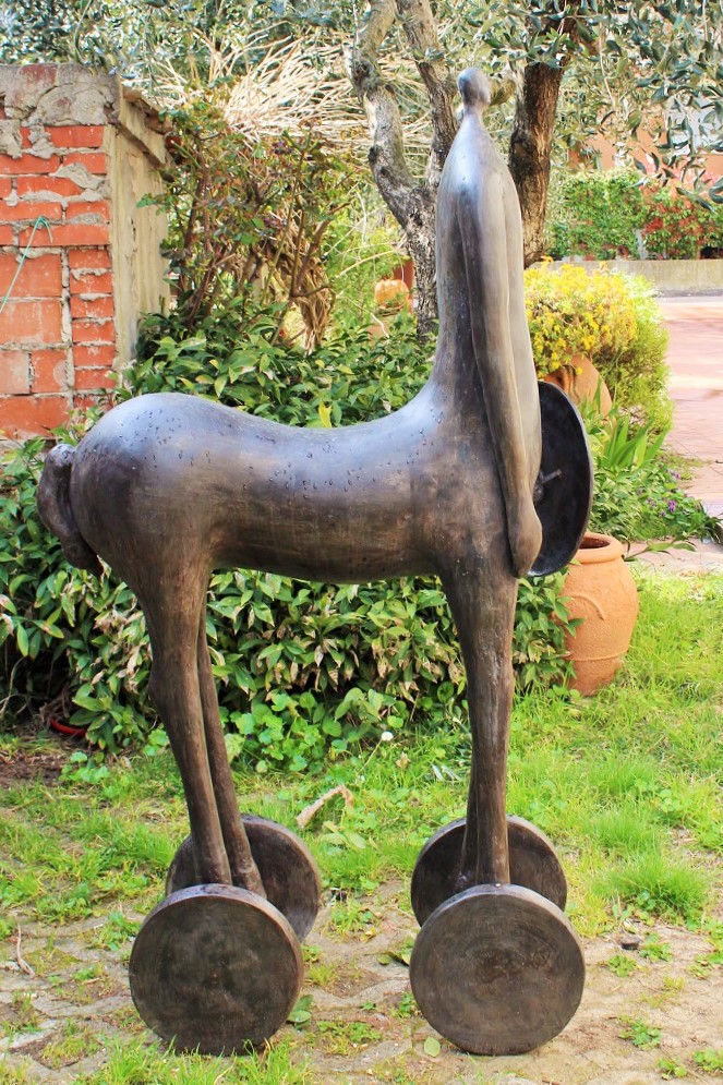 Un centauro in bronzo, Staccioli Paolo
