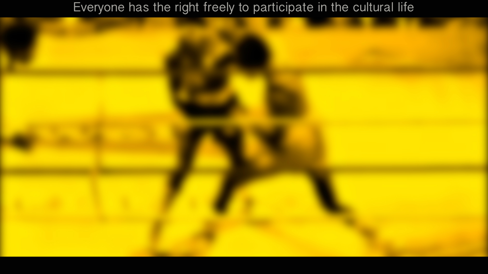 Human Fights Rights Lights; Umberto Ciceri; 2018