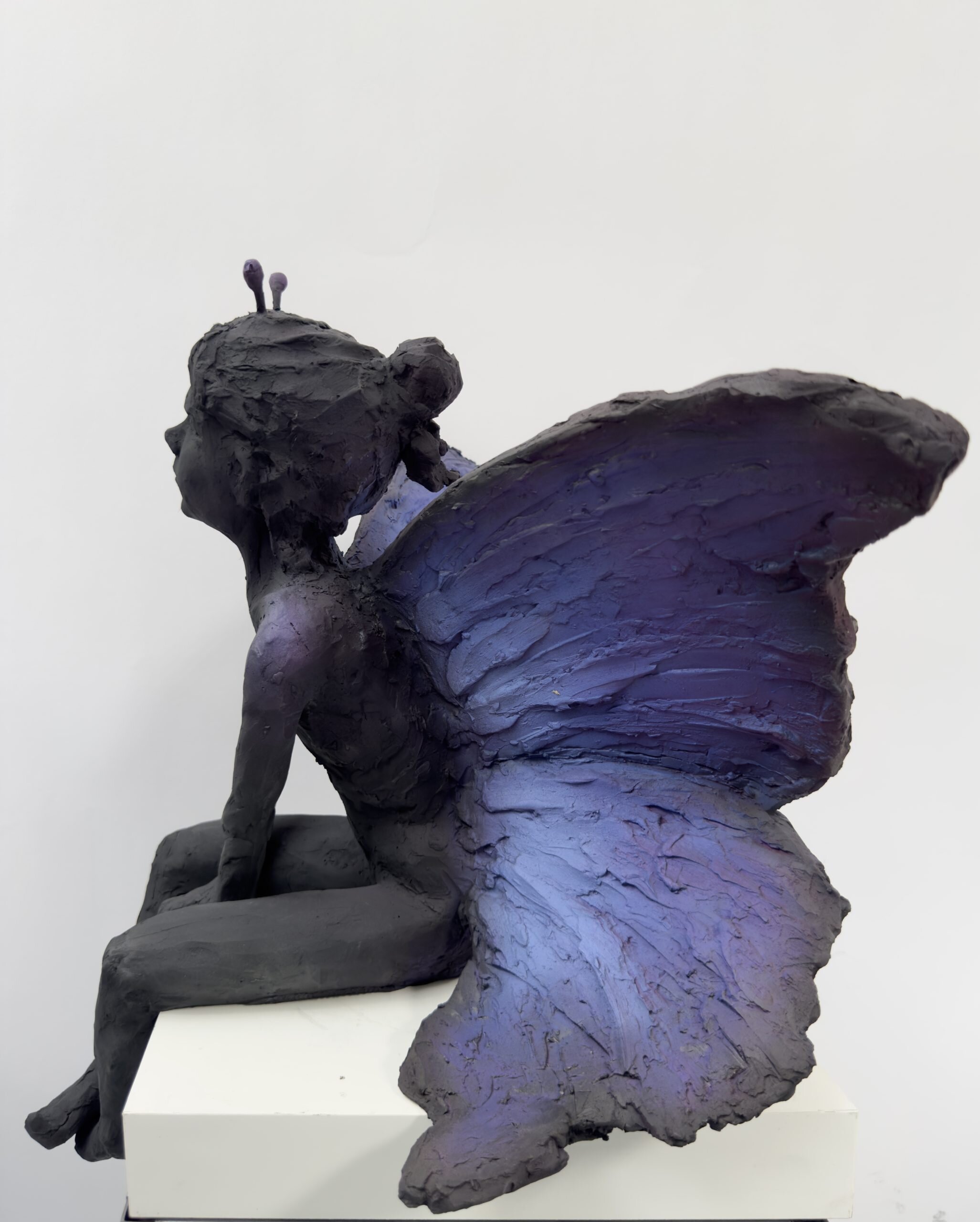 Simone Benedetto - Butterfly soul - 50x48x34 cm