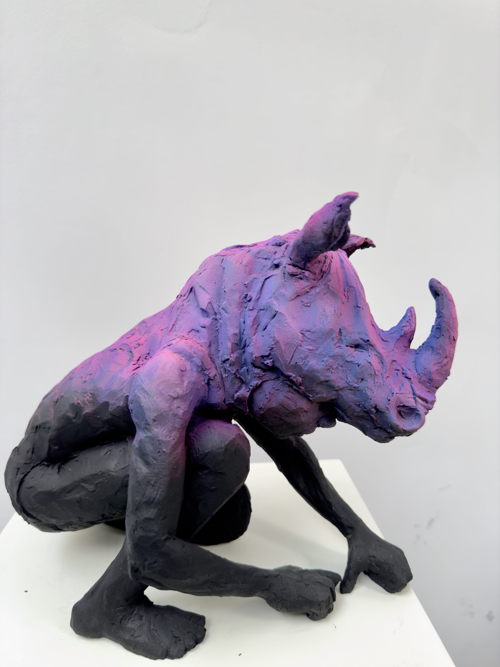 Simone Benedetto - Rino soul - 32x14x25 cm