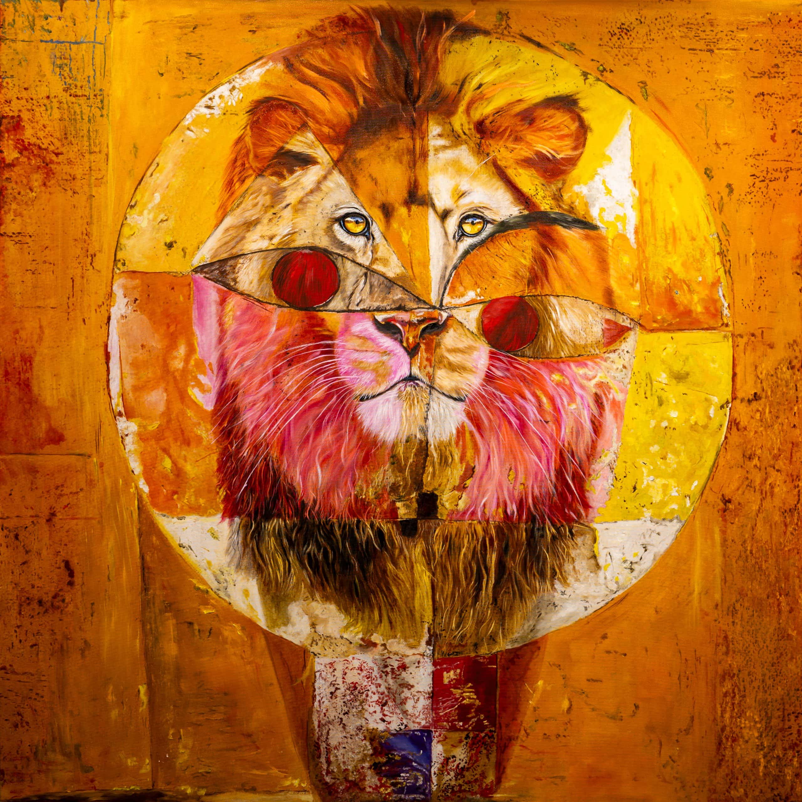 Tribute to Paul Klee 140x140 2024
