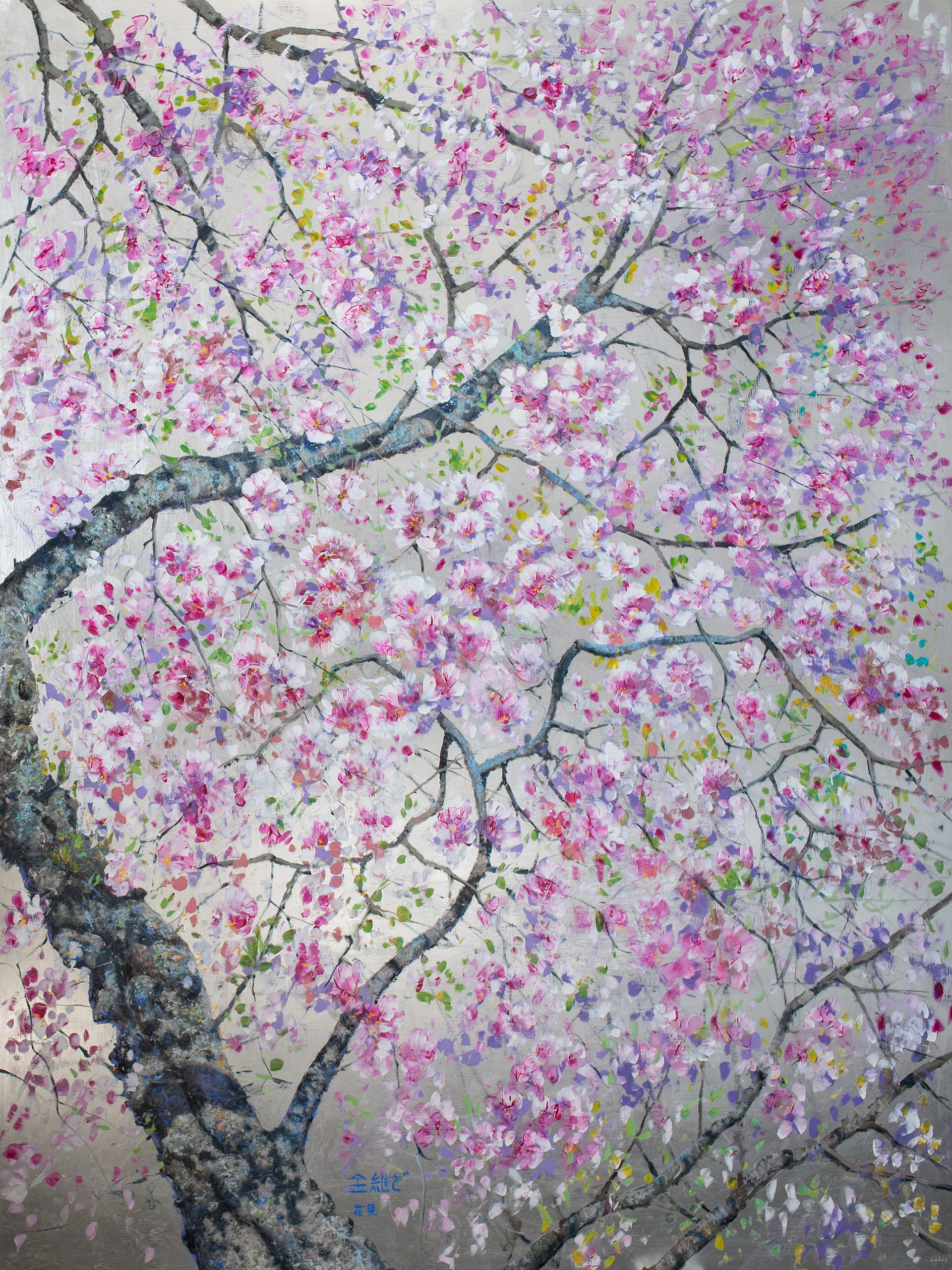 HANAMI SILVER XXXVII 150X200