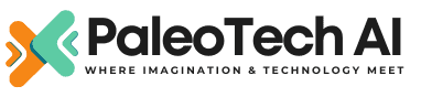 PaleoTech AI Logo w tagline