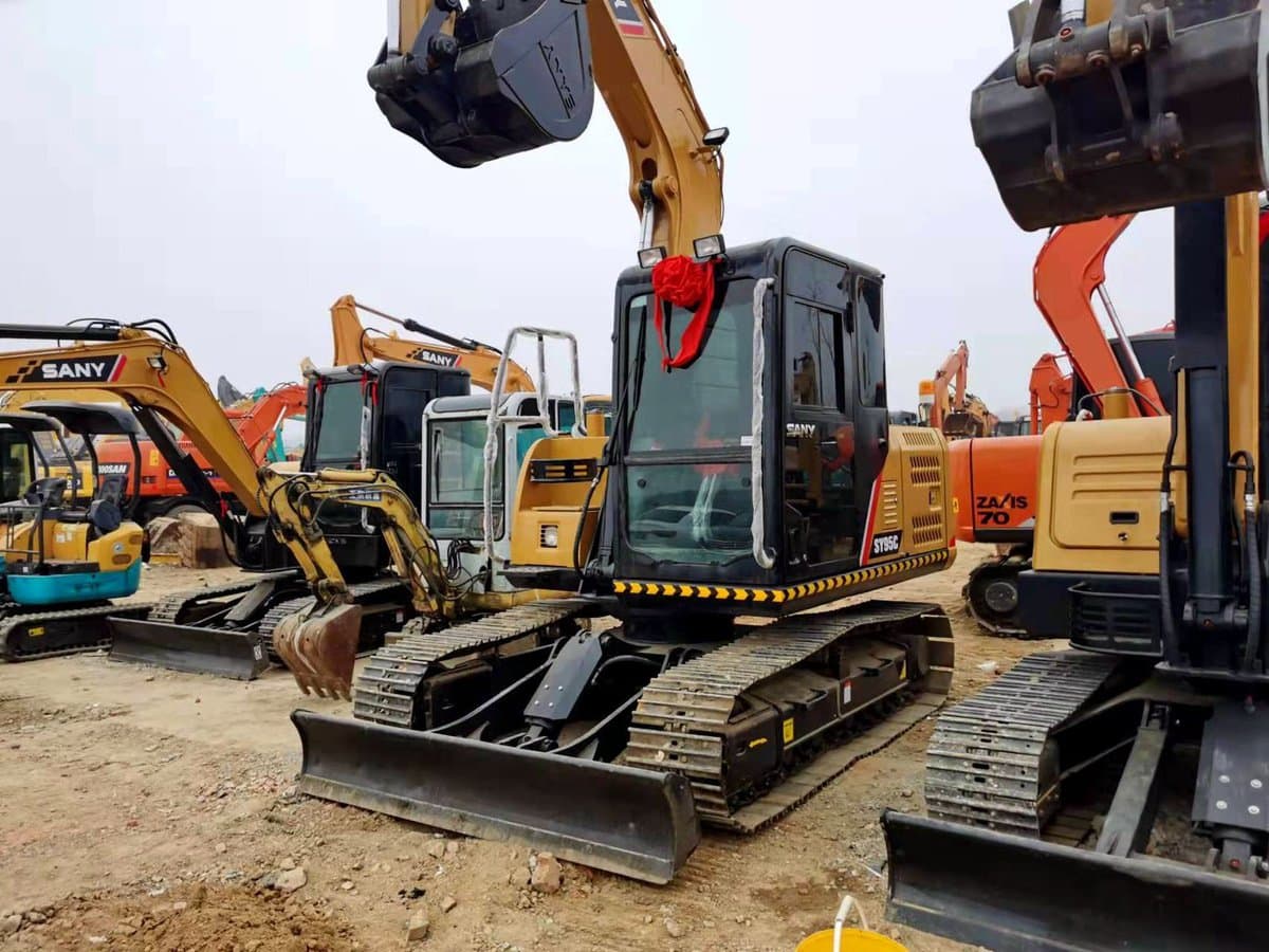 Second hand Sany SY95C used Excavator with High Quality and Best Price - Image 2