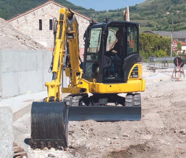 Used Komatsu PC55 Mini Excavator Crawler Digger with High Quailty Cheap Price - Image 6