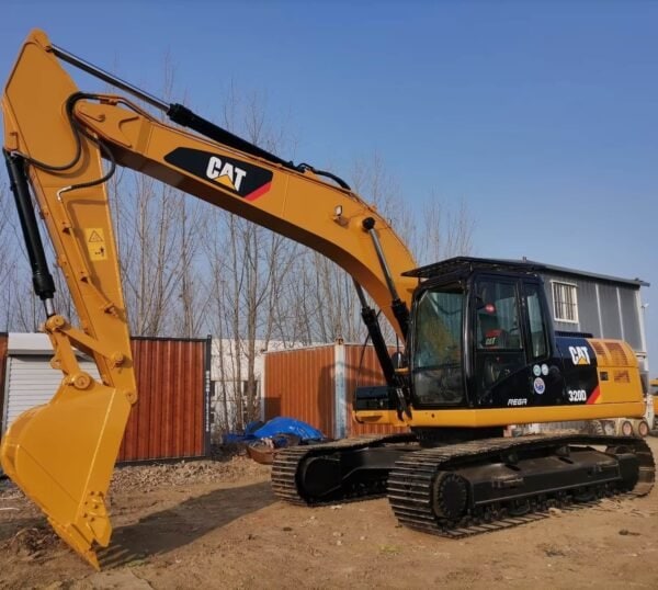 20Tons Medium Size Used Caterpillar 320D Excavator in Stock