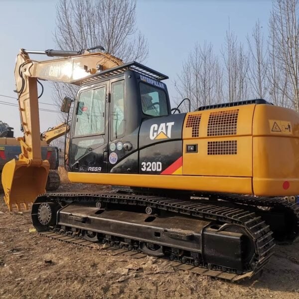20Tons Medium Size Used Caterpillar 320D Excavator in Stock - Image 3
