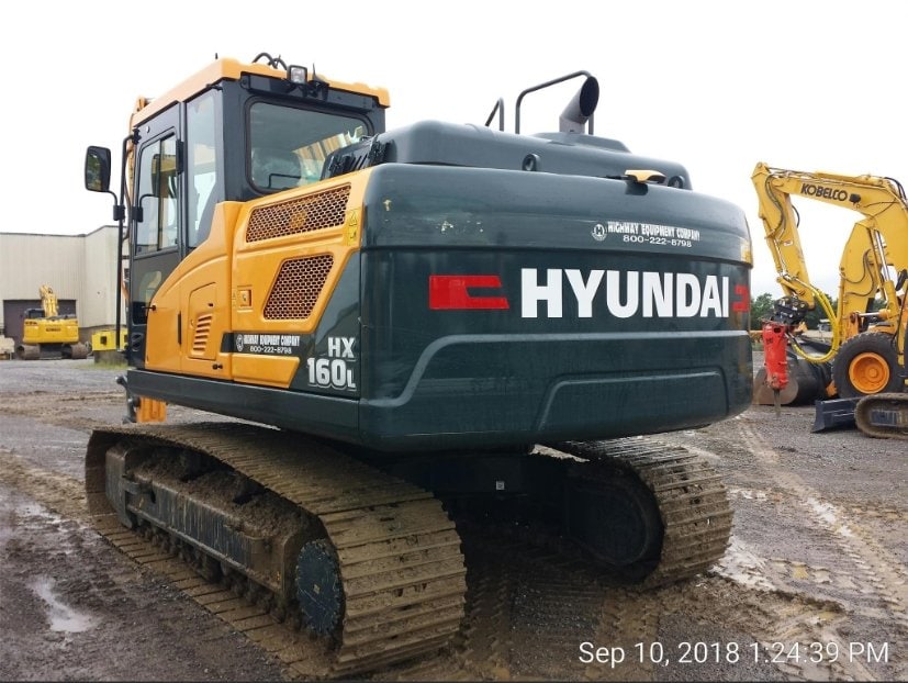 Hot Sale！Used Hyundai HX160L Second hand Excavator Machine in Stock - Image 3