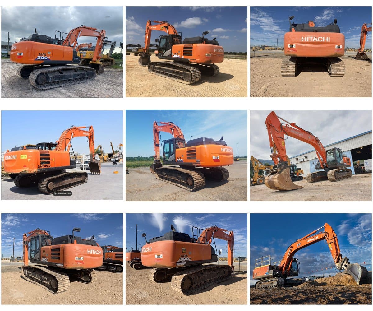 used Hitachi ZX300 EXCAVATOR